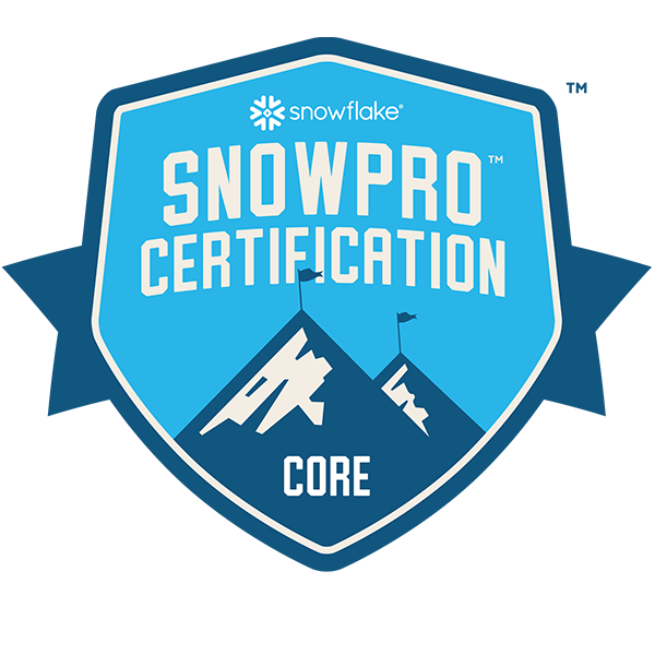 Snowflake SnowPro Core バッジ
